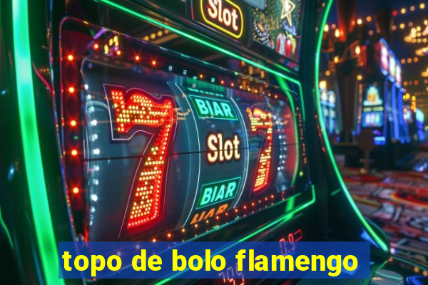 topo de bolo flamengo